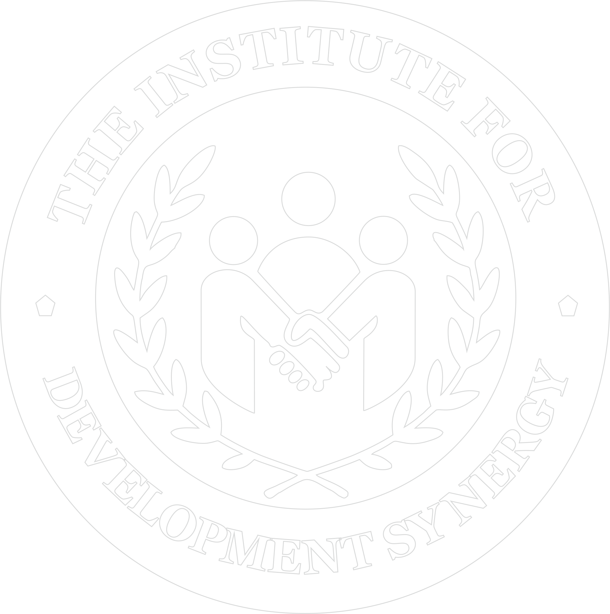 Logo 4 - line drawing faint